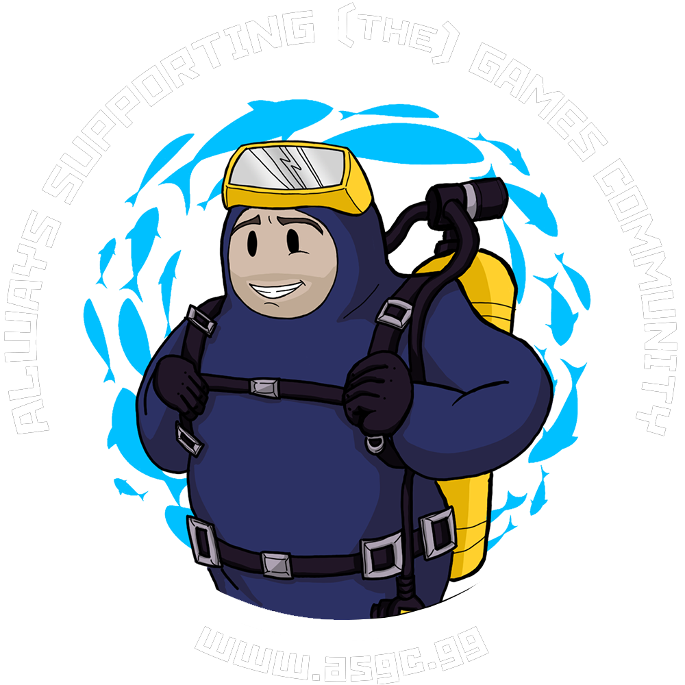 ASGC mascot — Amir the diver